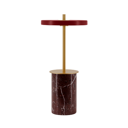 Provedení: červený mramor