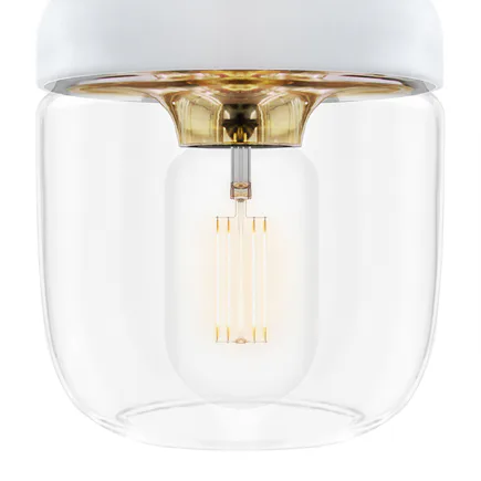 Provedení: bílá, leštěná mosaz