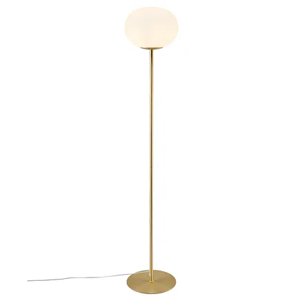 Provedení: opálové sklo, mosaz